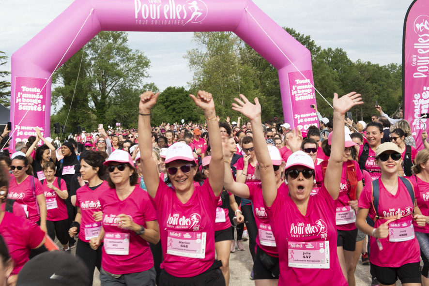 Courir POUR ELLES - Association de lutte contre le cancer féminin