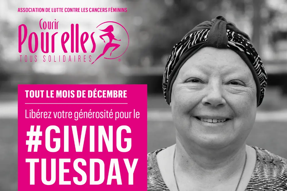Giving tuesday Courir POUR ELLES article giving tuesday