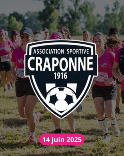 Courir POUR ELLES Près de Chez Moi - AS Craponne14 juin 20259hStade Charles Trévoux,  69290 Craponne 